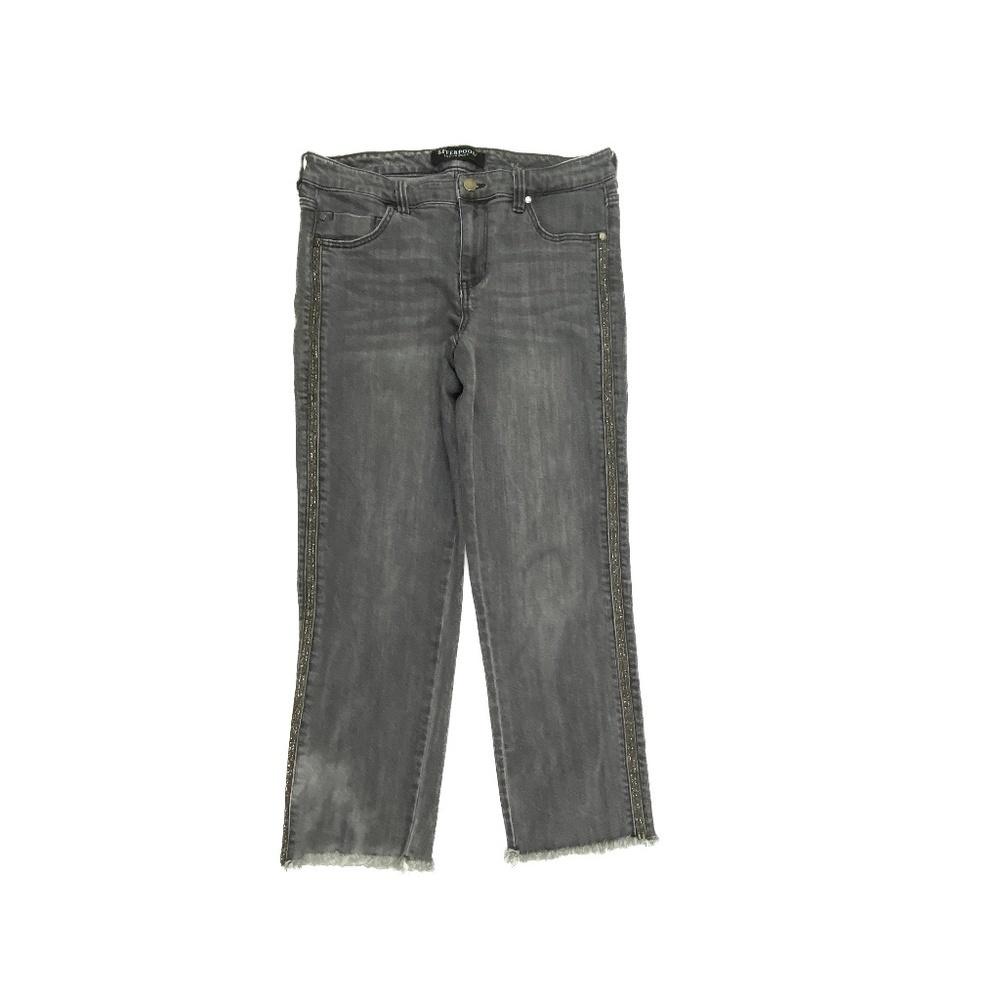 Liverpool Jeans Company Gray Ankle & Cropped Jeans
